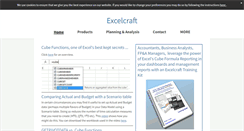 Desktop Screenshot of excelcraft.com